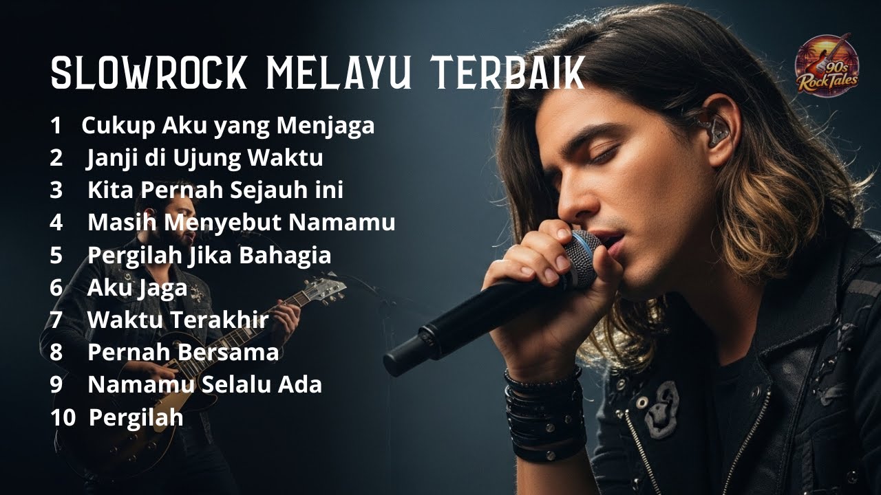 Slow Rock Melayu 90an Full Album | Lagu Nostalgia Indonesia Malaysia