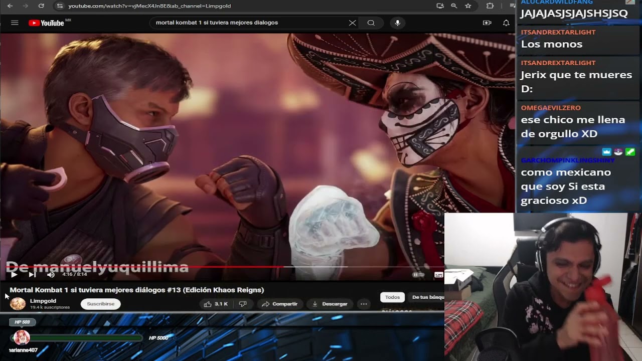 Reaccion: Mortal Kombat 1 si tuviera mejores diálogos #13 (Edición Khaos Reigns) de @TheLimpGold