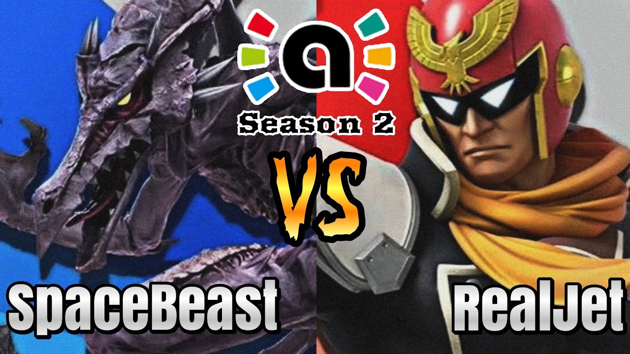 Smash Ultimate Amiibo: SpaceBeast (Ridley) vs RealJet (Captain Falcon) | AFL - S2