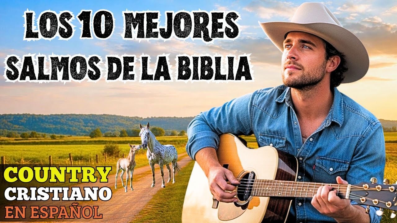 ✨Cristo mi luz, salvación  y Fortaleza en Dios  - Salmos cantados em canción Country