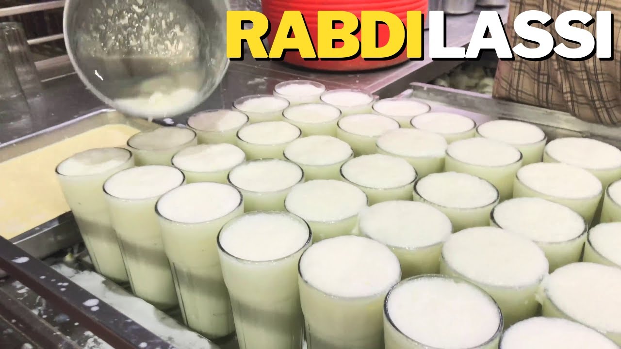 Nonstop RABDI LASSI Making at AJMERI | Summer Drink of Pakistan | Karachi Street Food