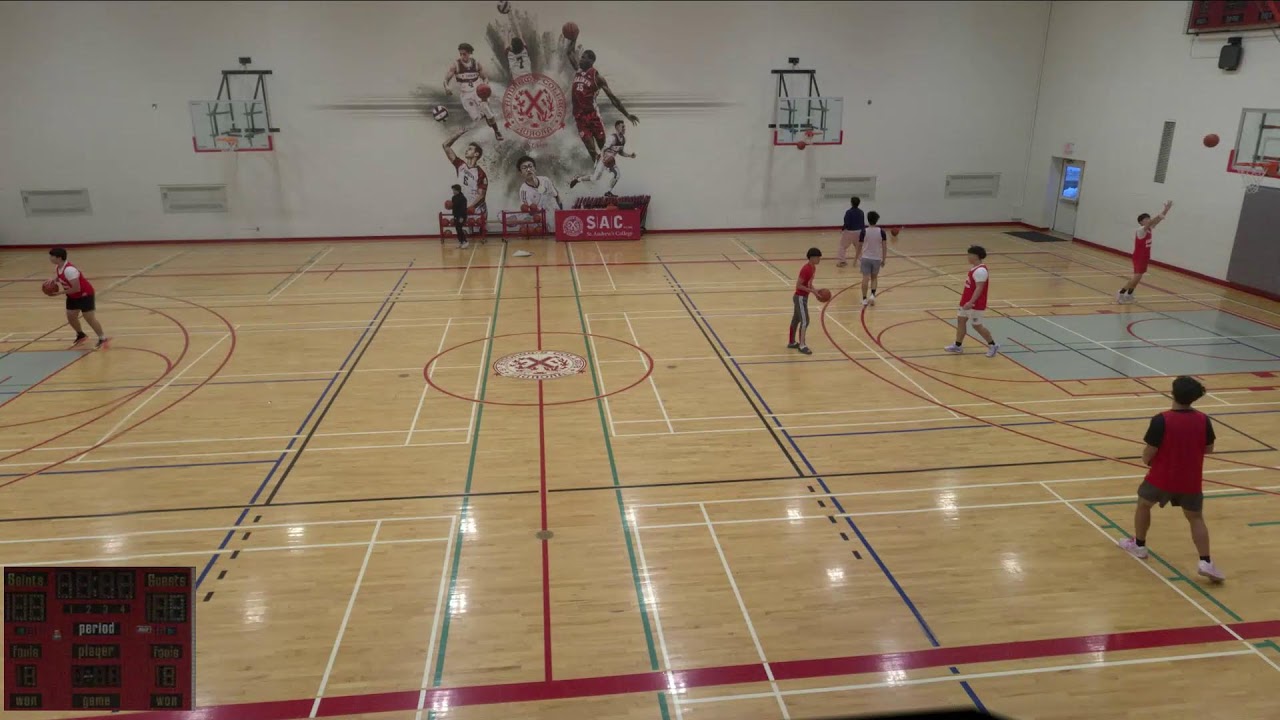 St. Andrew's College vs Crestwood Preparatory College Jr Boys Basketball