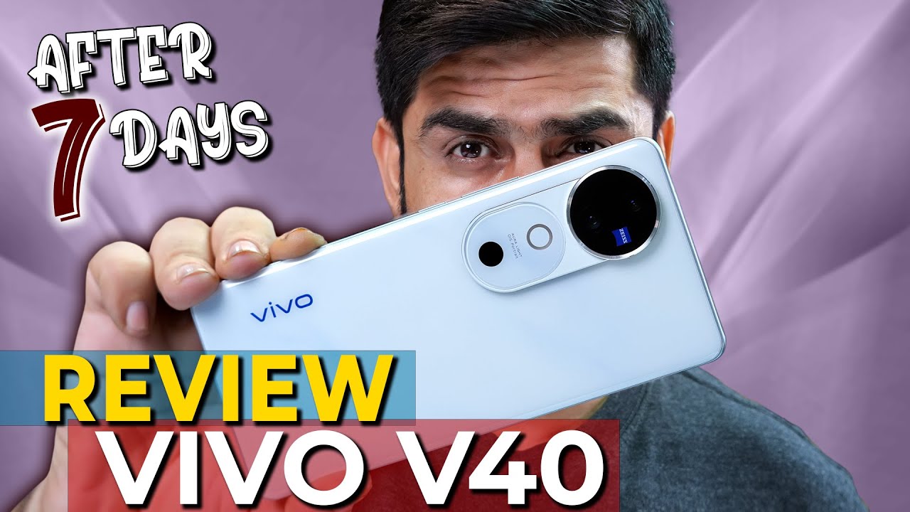 Vivo V40 Review After 7 Days Use ! How Much Impressed?🤔