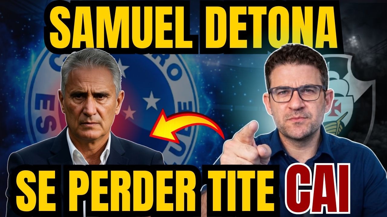 SAMUEL DETONA: “TITE TEM QUE CAIR!”