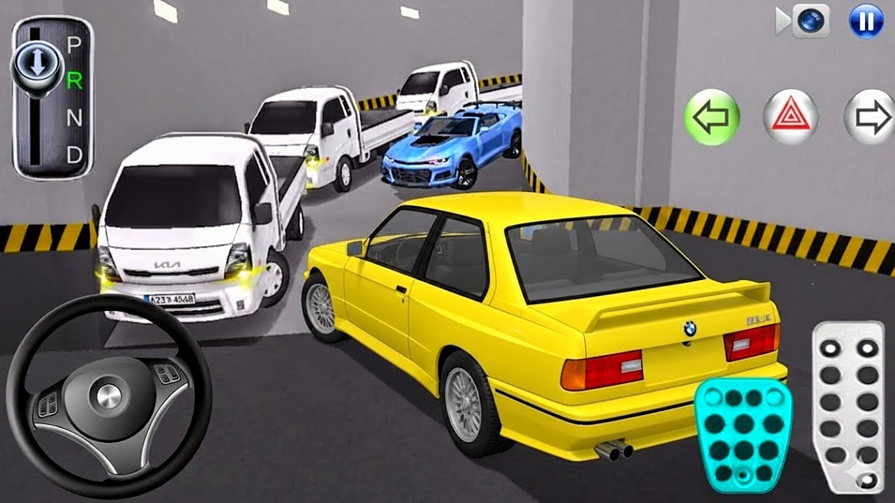 Yellow BMW M3 E30 Arrival in Showroom | 2026 3D Driving Class Gameplay | Android Simulator