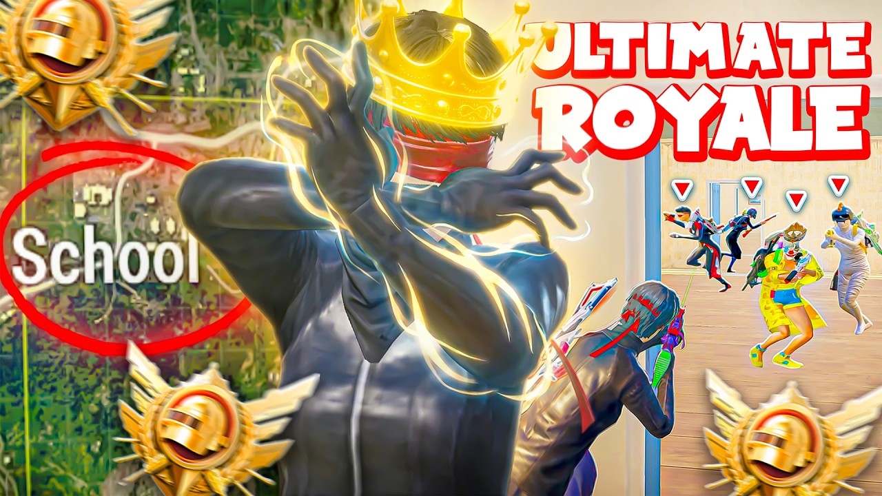 التميت رويال عاد ملك عماير سكول‼️ULTIMATE ROYALE KING OF SCHOOL BUILDINGS IS BACK