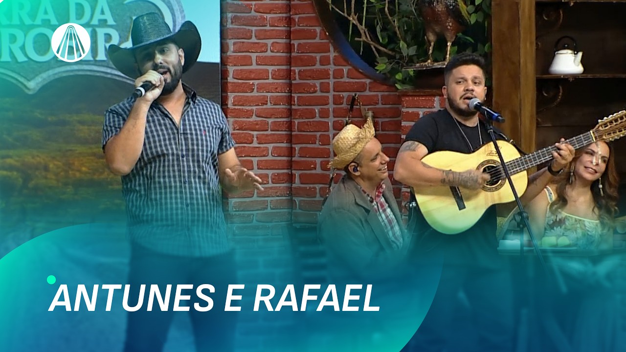 Antunes e Rafael cantam o melhor da m&uacute;sica sertaneja! | Terra da Padroeira