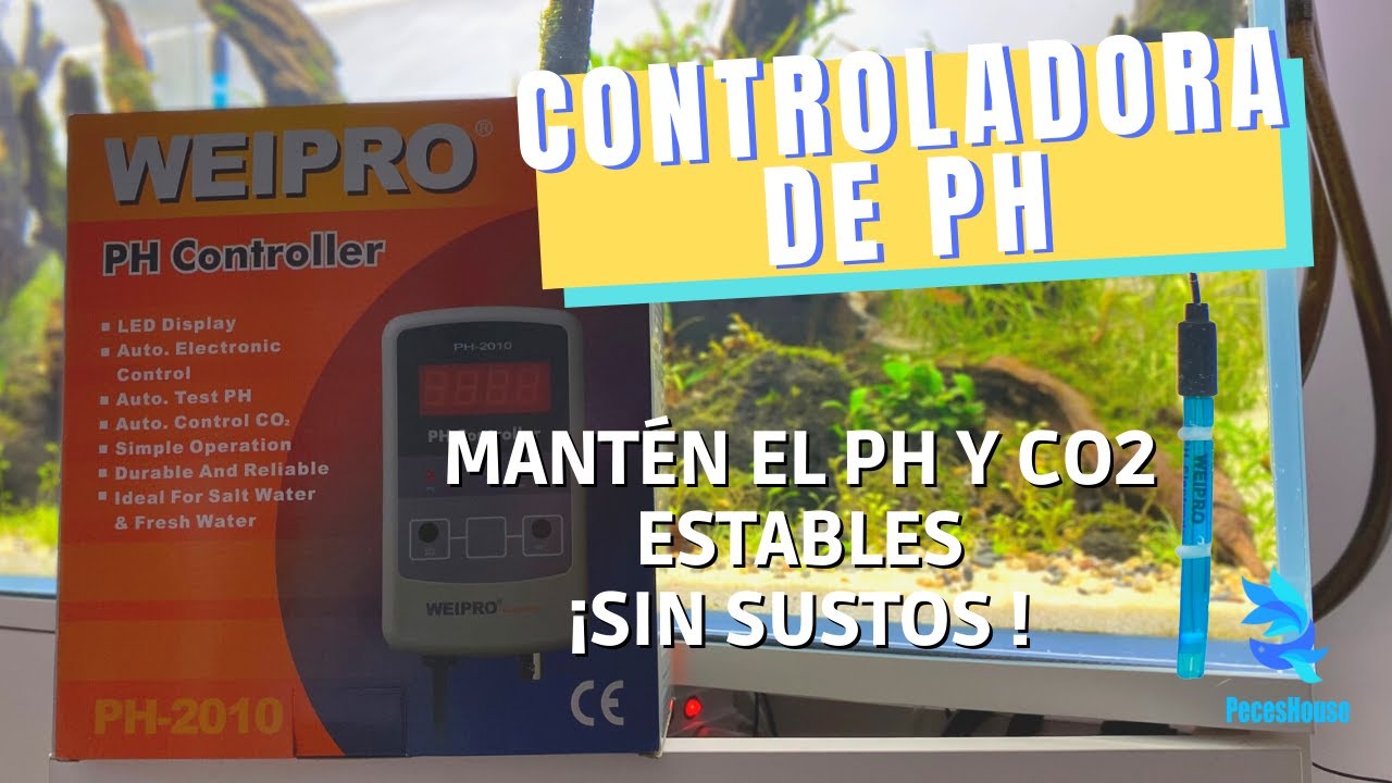 CONTROLADORA de PH Weipro - PH y CO2 estables siempre