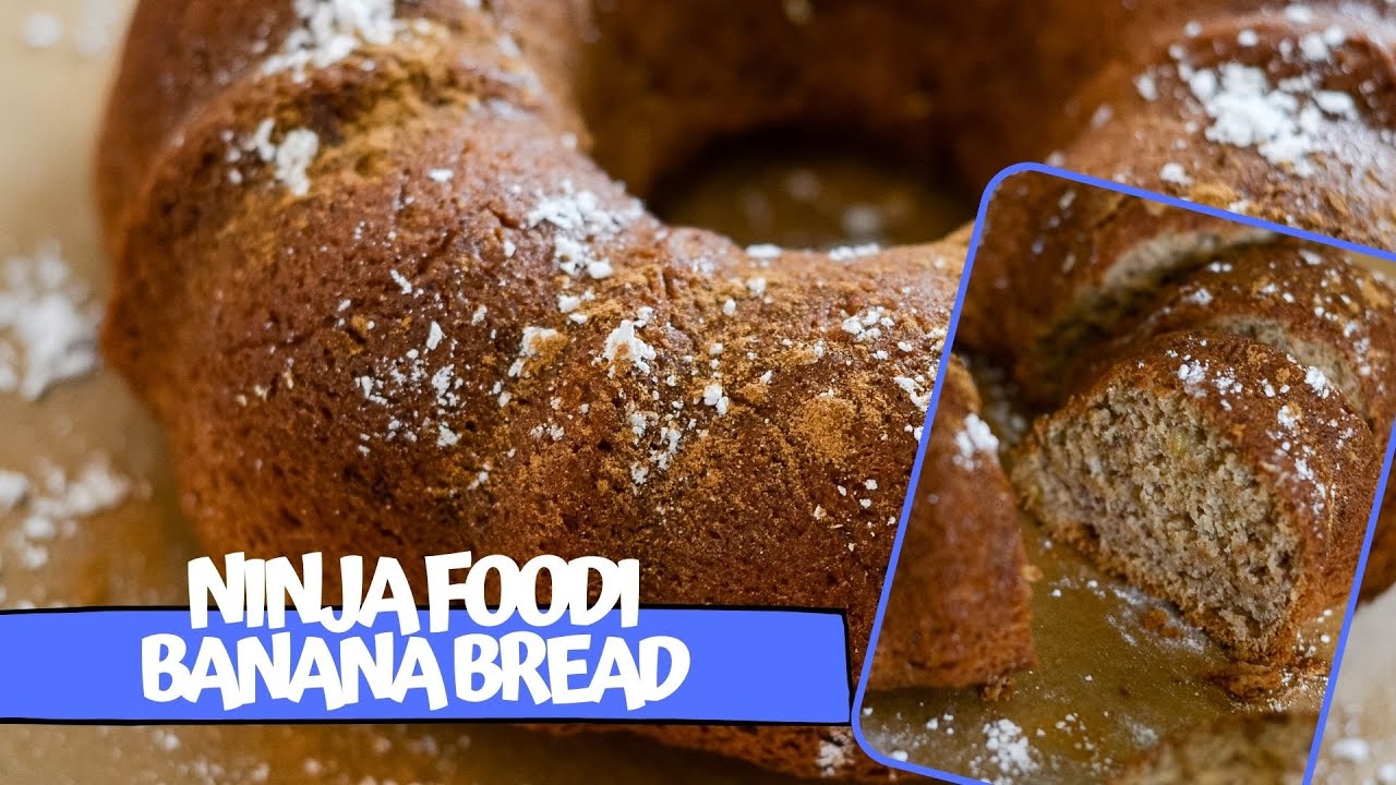 Ninja Foodi Banana Bread (Gluten-Free Optional)