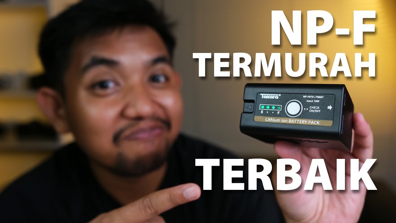 Batre Sony NP-F970 Paling Worth It Dari TAKARA