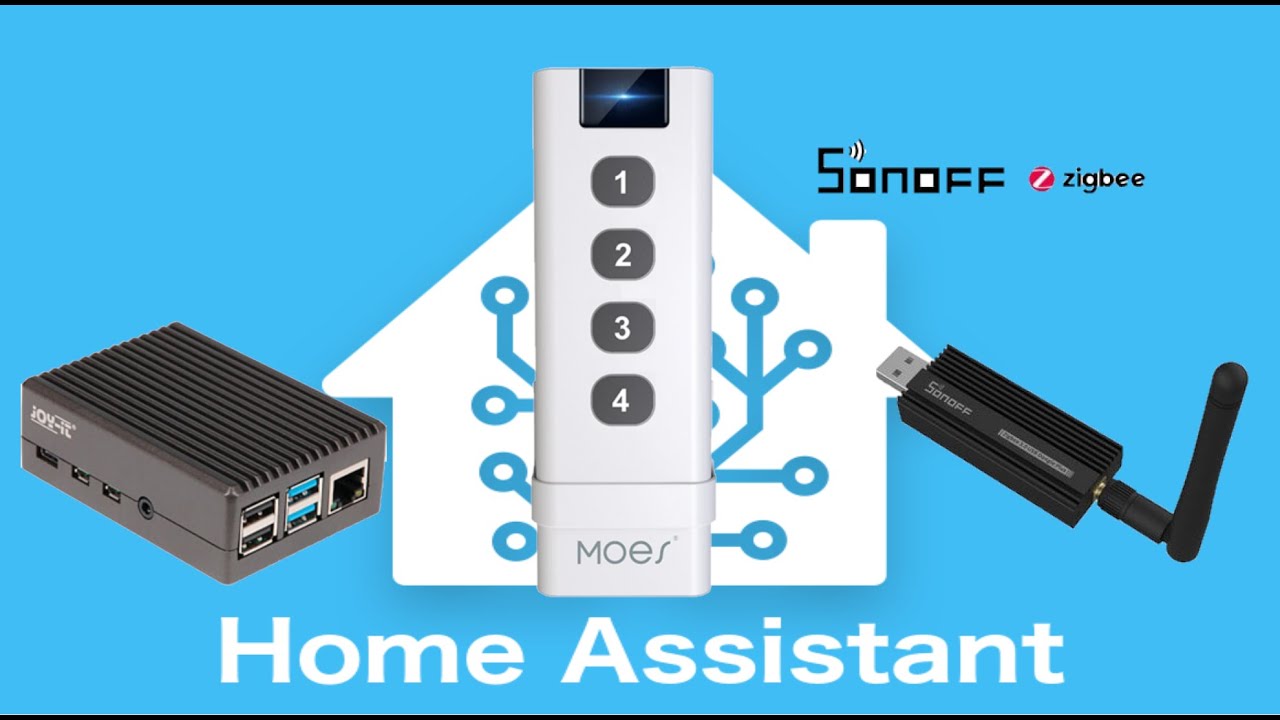 TELECOMANDO ZIGBEE 4 CANALI HOME ASSISTANT