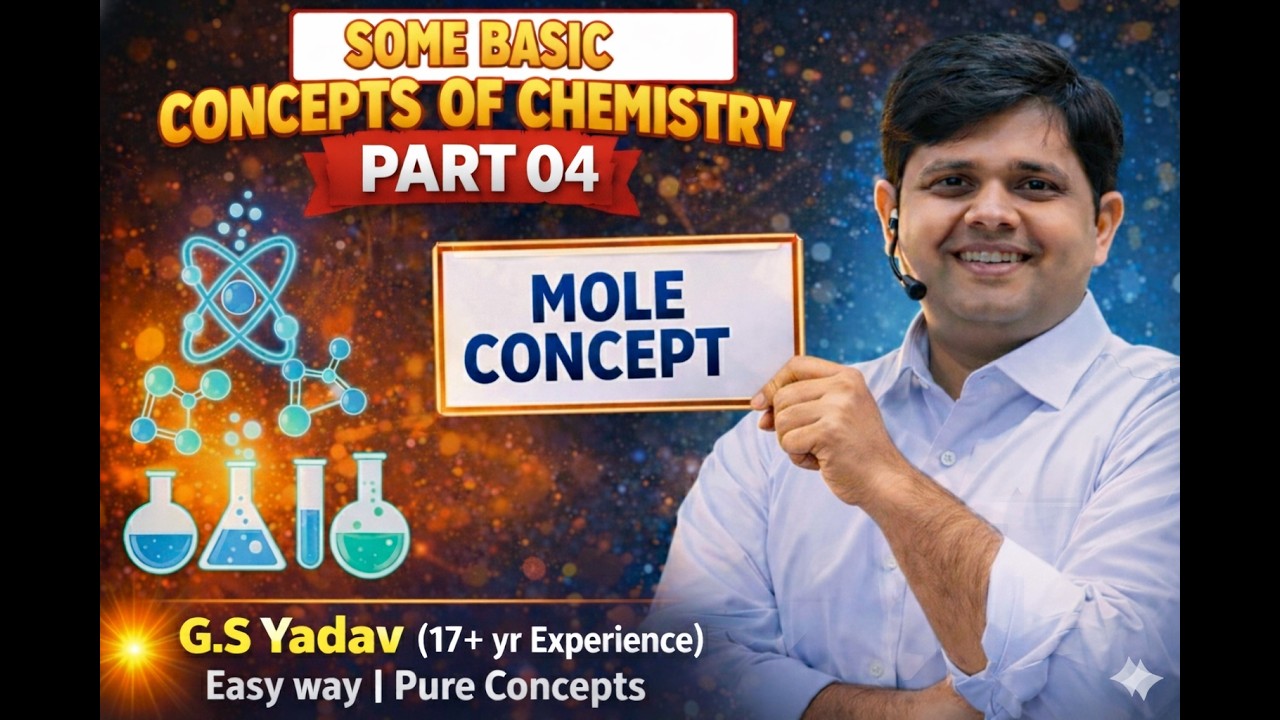 Some Basic Concepts of Chemistry -04 ||  Minimum molecular mass || % by Mass ||  PYQS