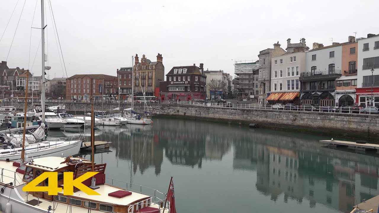 Ramsgate Walk: Town Centre & Harbour【4K】