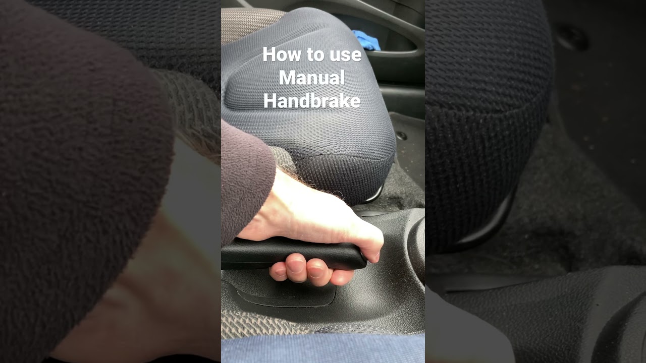 How to use a manual handbrake #Shorts