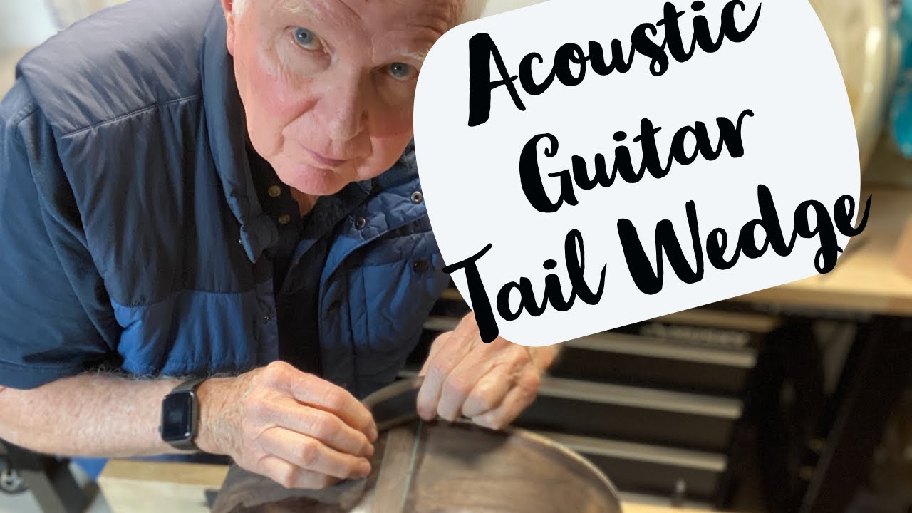 Acoustic Guitar Tail Wedge Installation