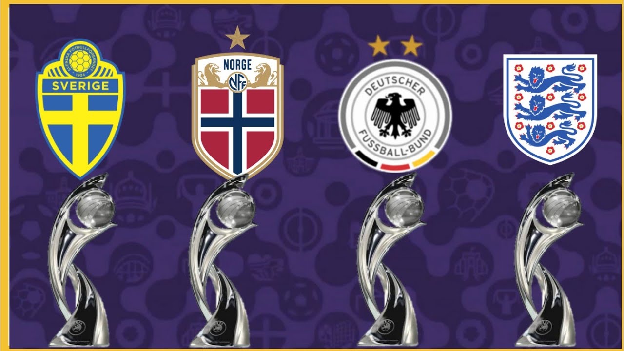 TODAS AS CAMPEÃS DA EUROCOPA FEMININA (1984 - 2022)