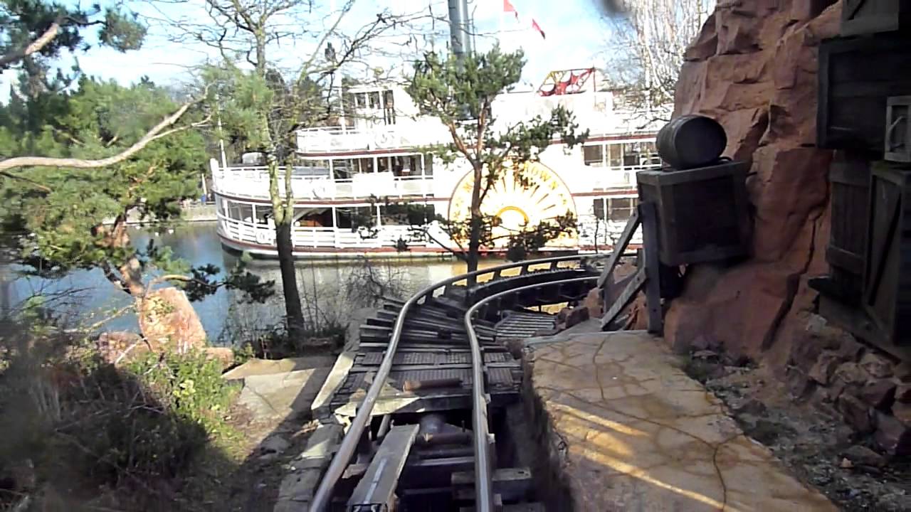Disneyland Paris le train de la mine.