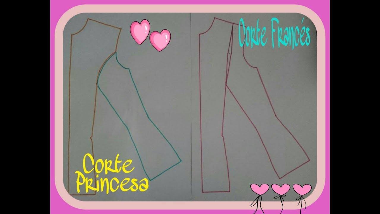 Clase # 2 Cómo Hacer Transformaciones de Patrón: Corte Francés y Corte Princesa