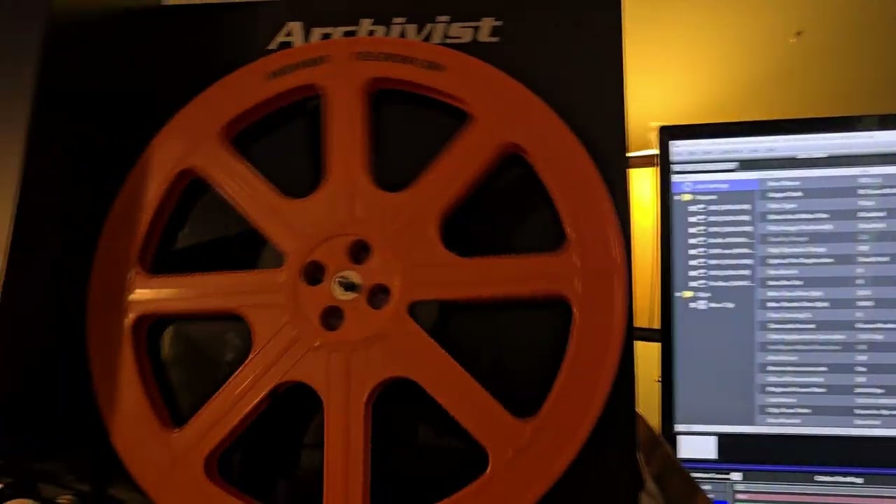 Transferring films for the TULSA UNIVERSITY using the Lasergraphics Scanner