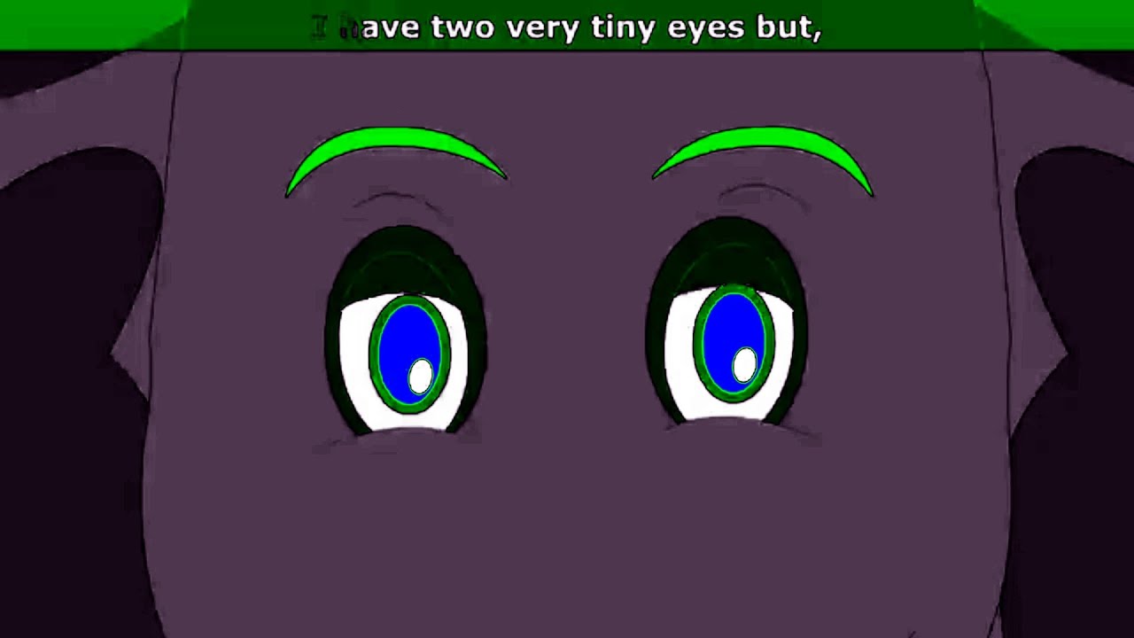I HAVE TWO VERY TINY EYES ( SPARTA ) SPONSORED BY: GAMAVISION CSUPO EFFECTS