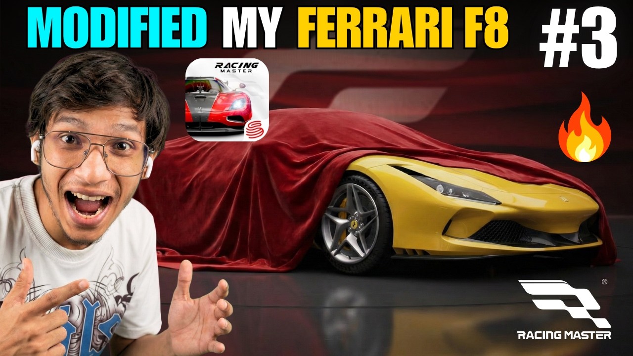 First Time I Modified My Ferrari F8 in Racing Master |  Max Graphic Gameplay