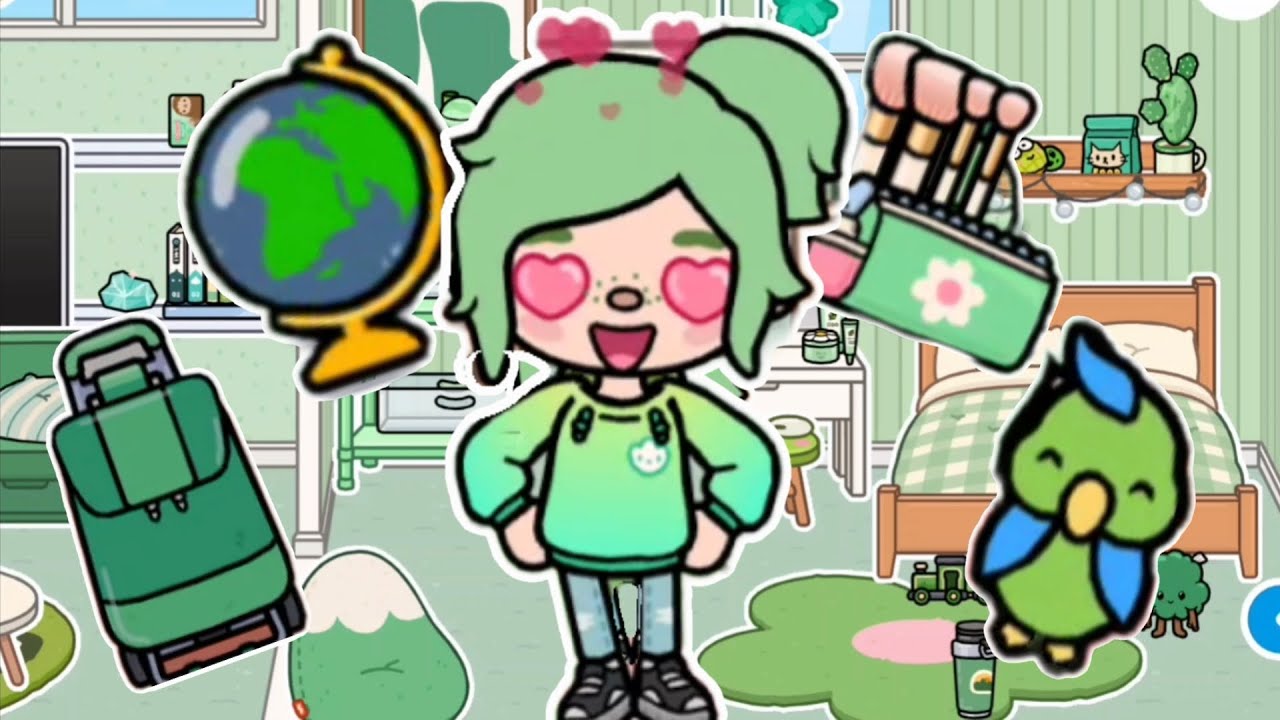 House Design with Green Vibes 🌿 | Toca Life World