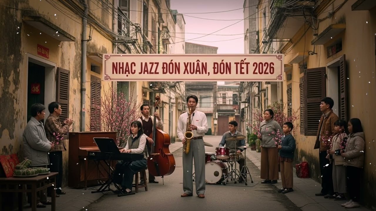 Nhạc JAZZ 2026 | ch&agrave;o Xu&acirc;n v&agrave; Đ&oacute;n Tết 2026 vol 1