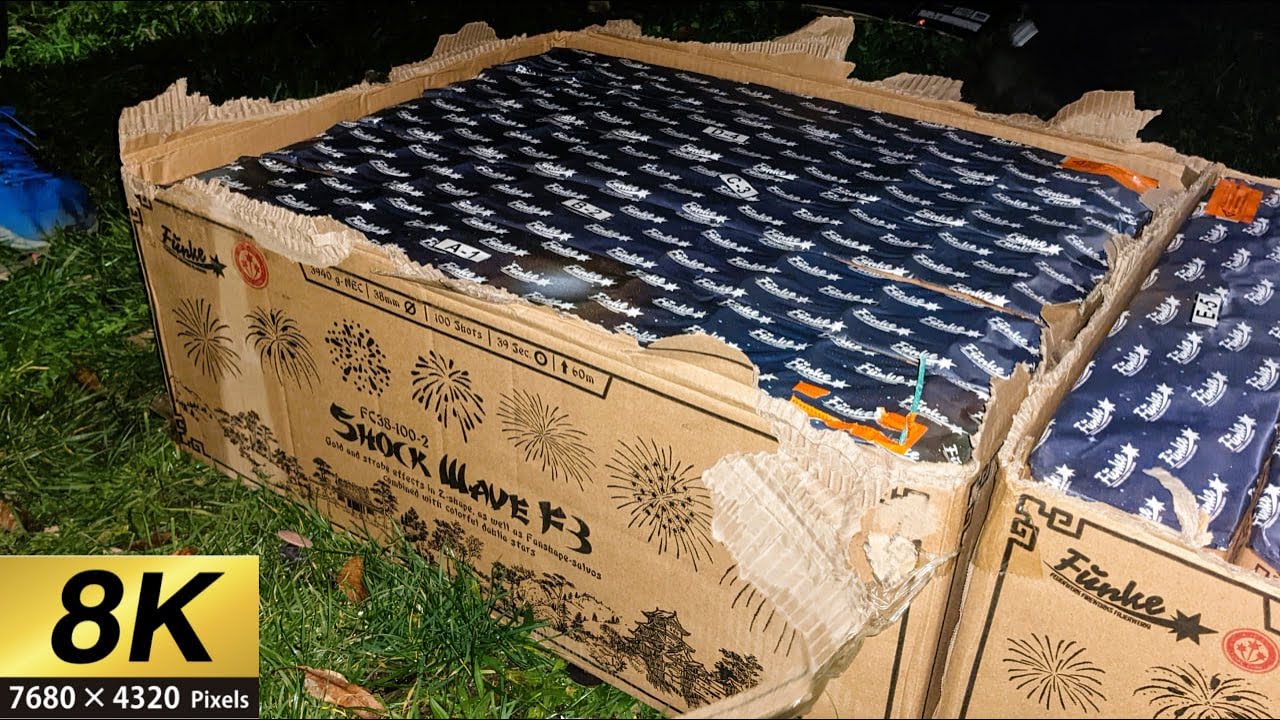 [8K] Funke Shockwave F3 4000g 38mm