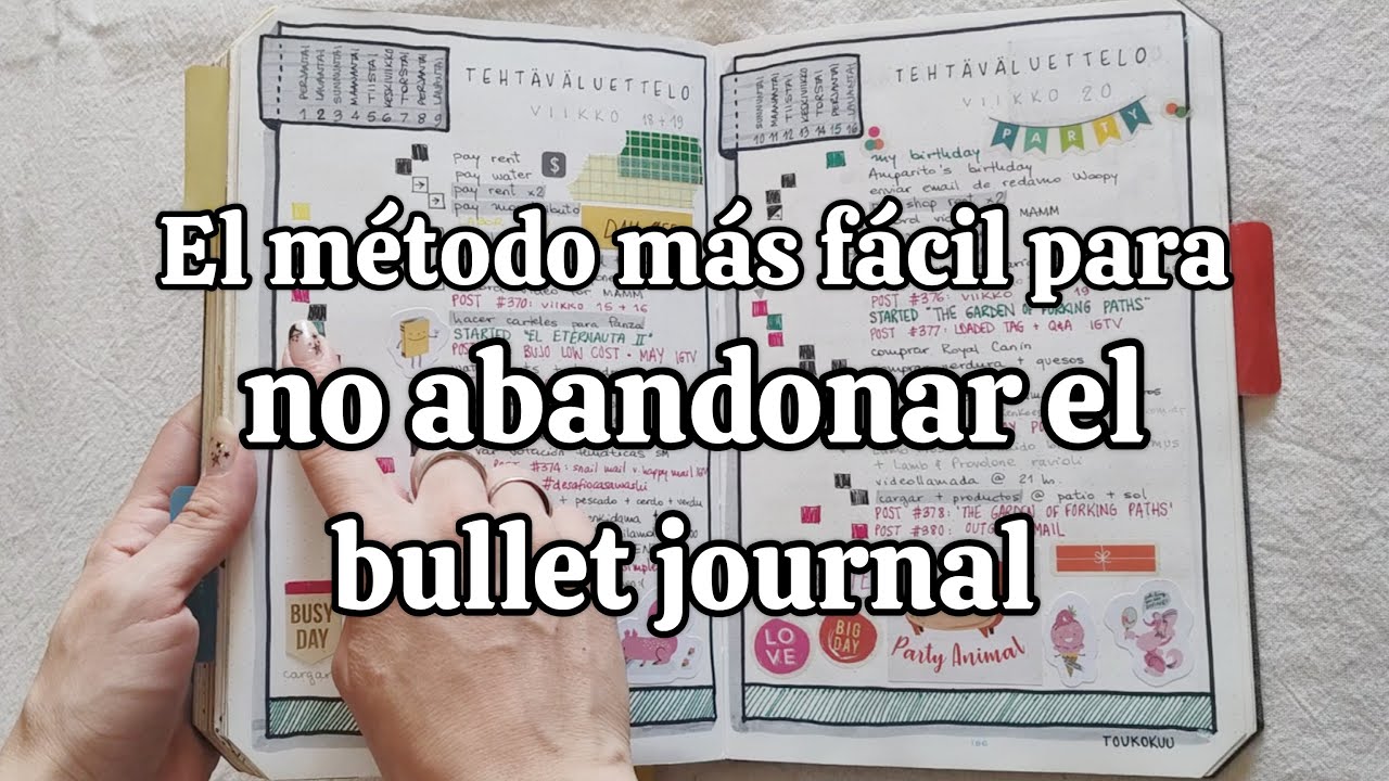 Cómo se usa el método Alastair en tu bullet journal de manera correcta y fácil? Ejemplos de spreads