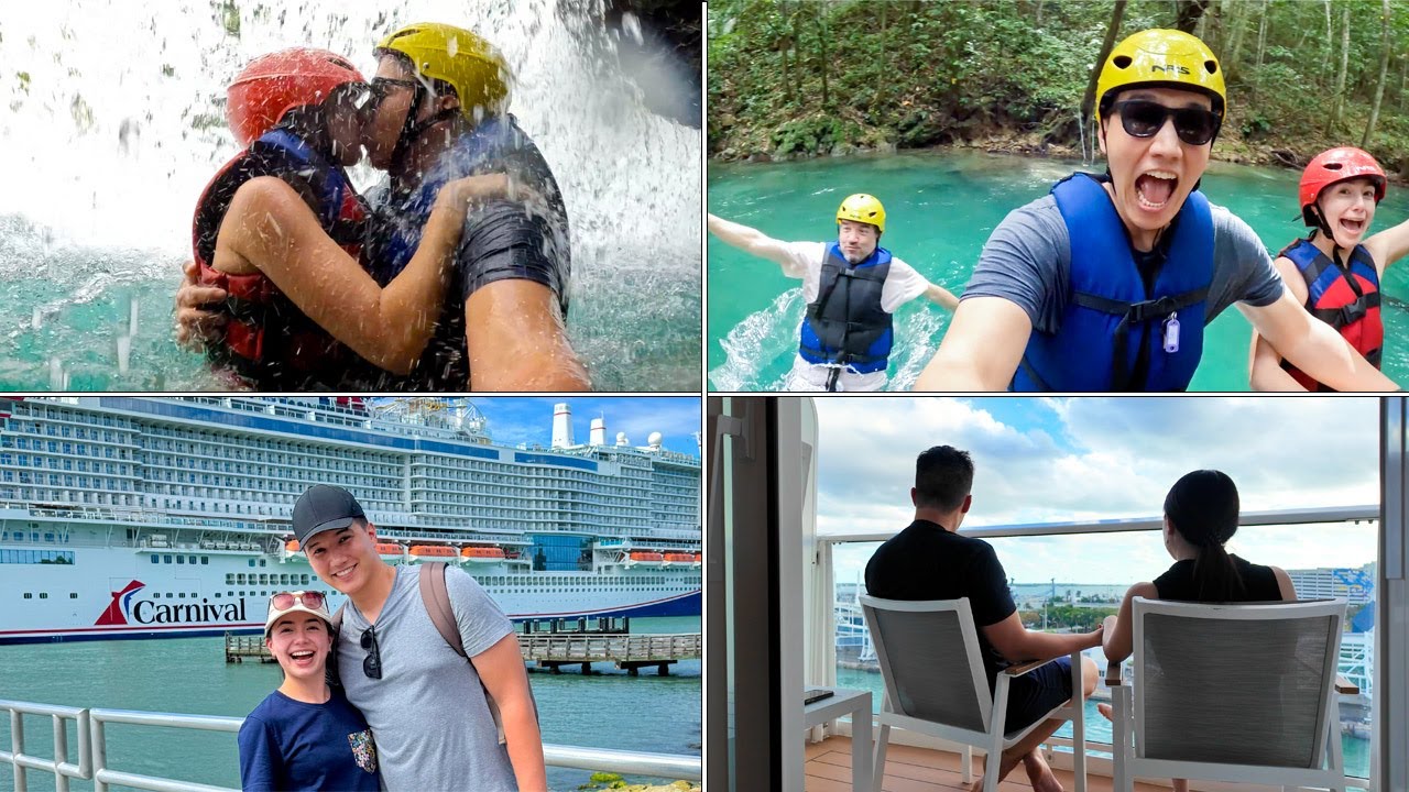 We Kissed Under A Water Fall + Fell Backwards Into A River + Trying Carnival Cruise For A Week