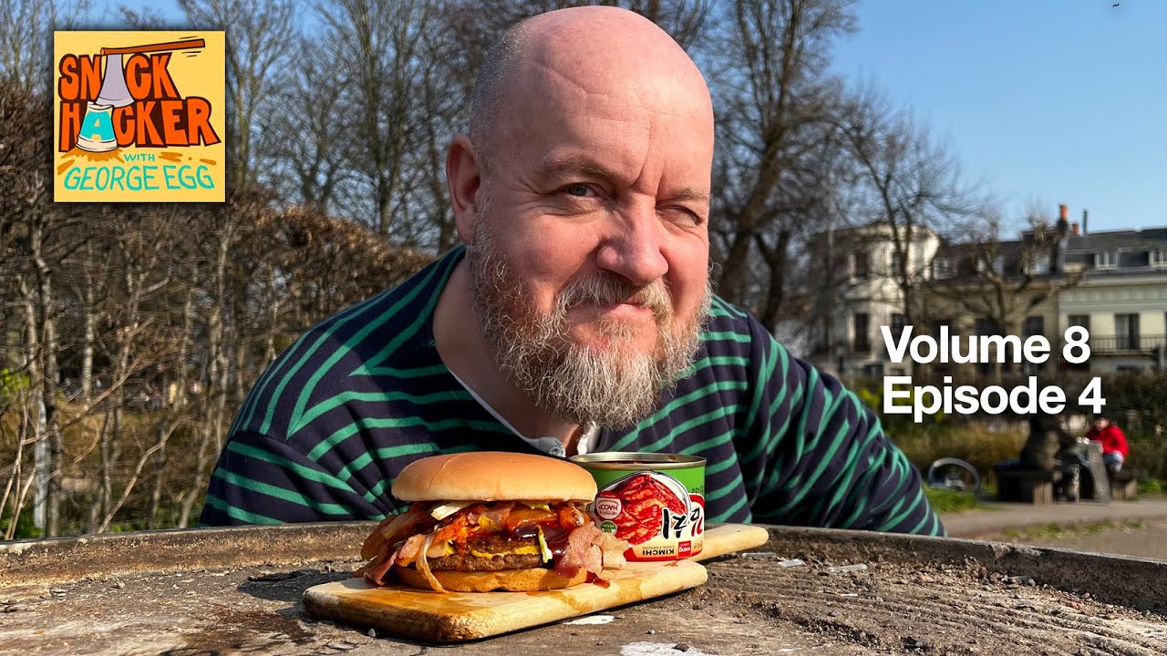 Snack Hacker with George Egg - Double Kimchieeese Burger