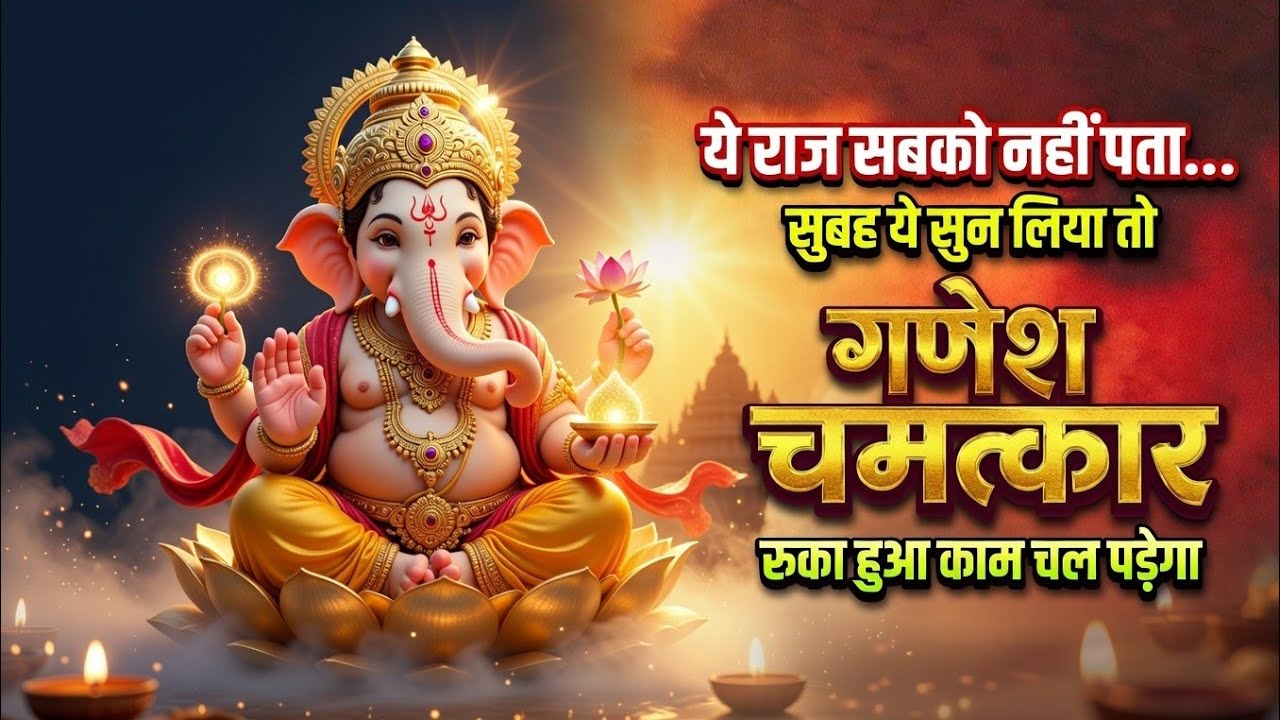 🔥Morning Ganesha Bhajan| New Bhakti Song 2026 | Lord Ganesha Bhajan 