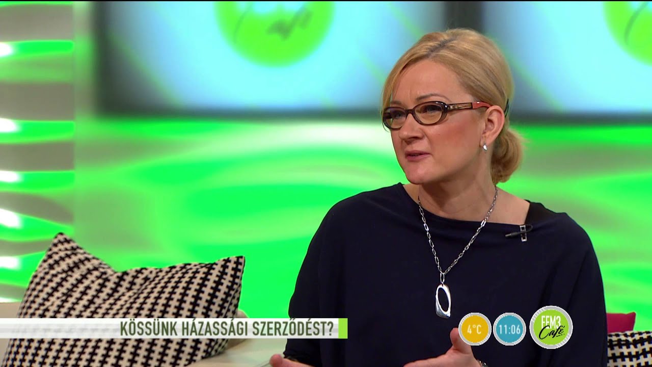 A szakértő válaszol: kössünk házassági szerződést? - 2015.11.02. - tv2.hu/fem3cafe