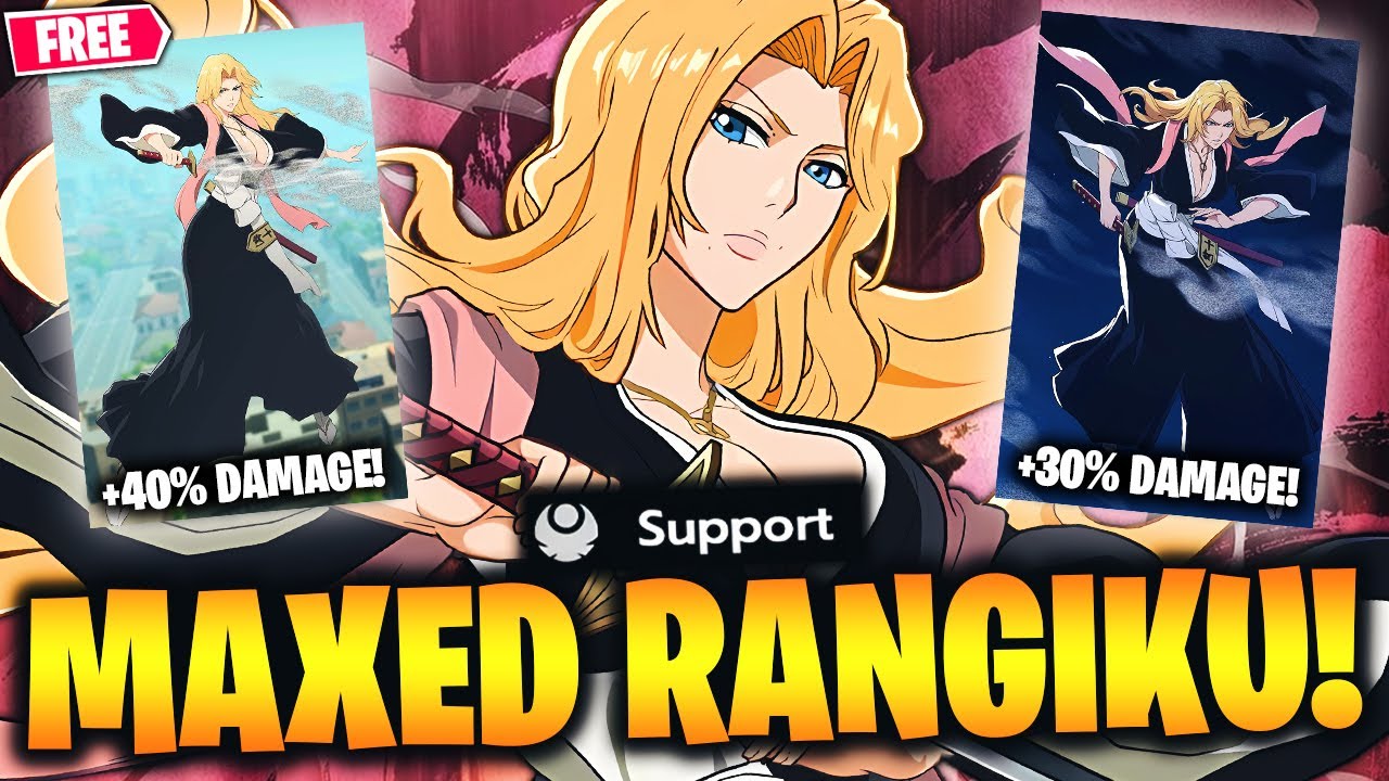 FREE MAXED RANGIKU OUT NOW! FREE 1,500 SPIRIT JADES & MORE IN BLEACH: SOUL RESONANCE!