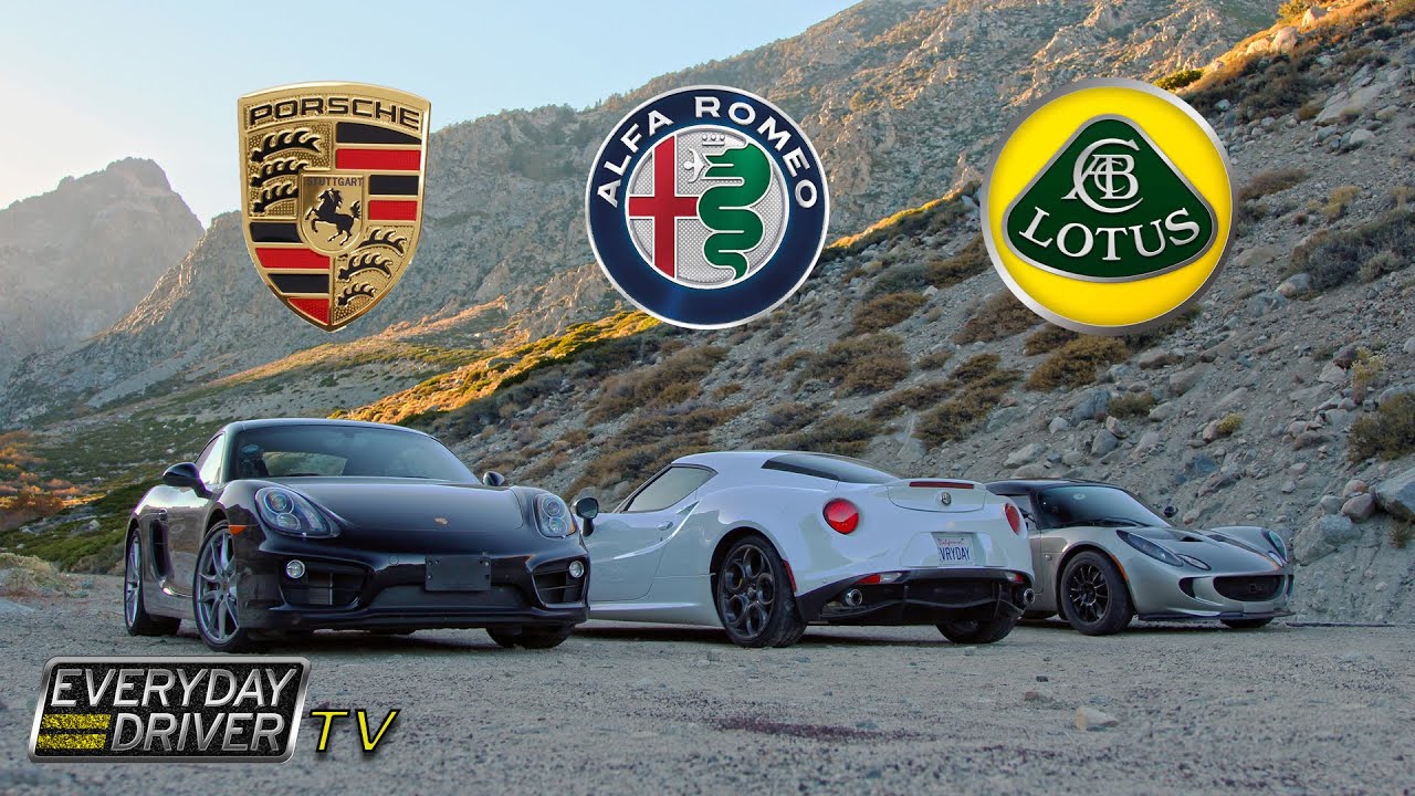 Cayman, Alfa 4C, & Lotus Elise on California's best roads - TV Season 1 Ep. 6 | Everyday Driver