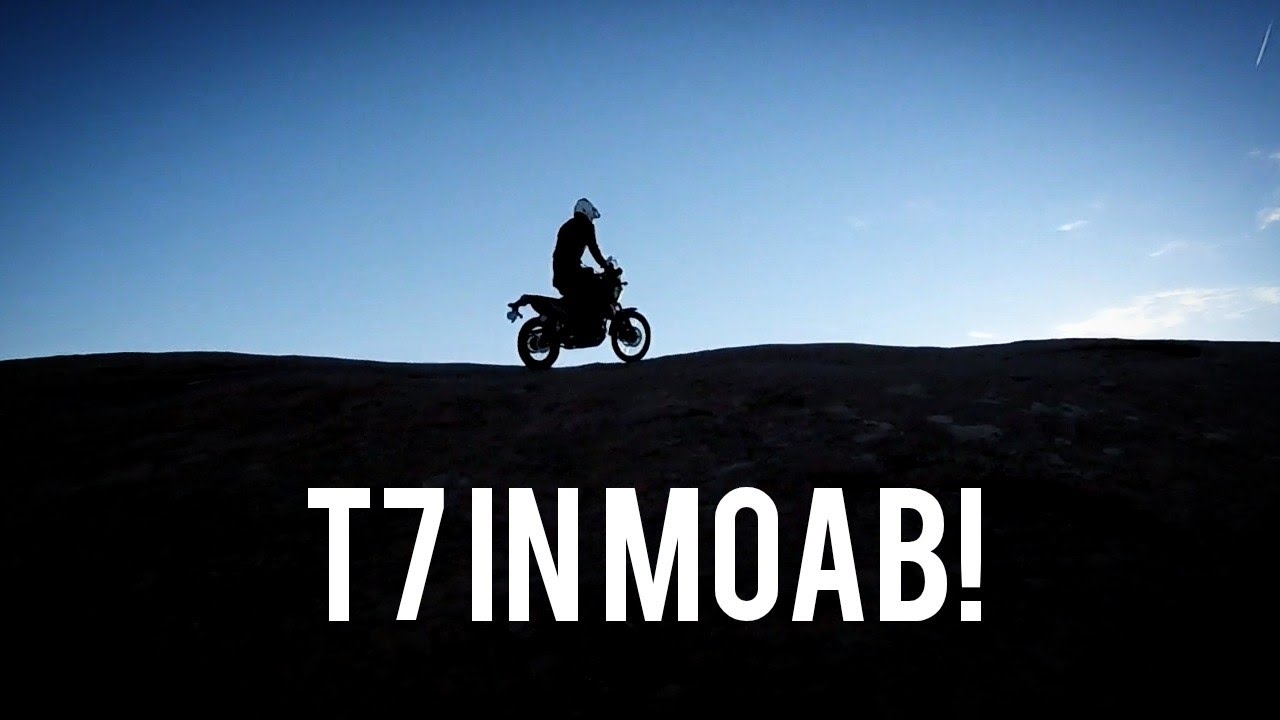 Can the Yamaha Tenere 700 handle MOAB 2 up? Slick Rock Bike Trail! T7!!!