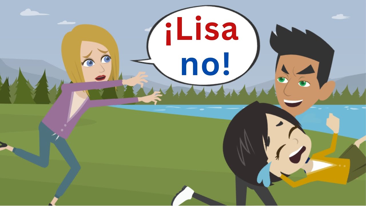 ¡Hugo secuestra a Lisa! - Spanish short Story with Subtitles