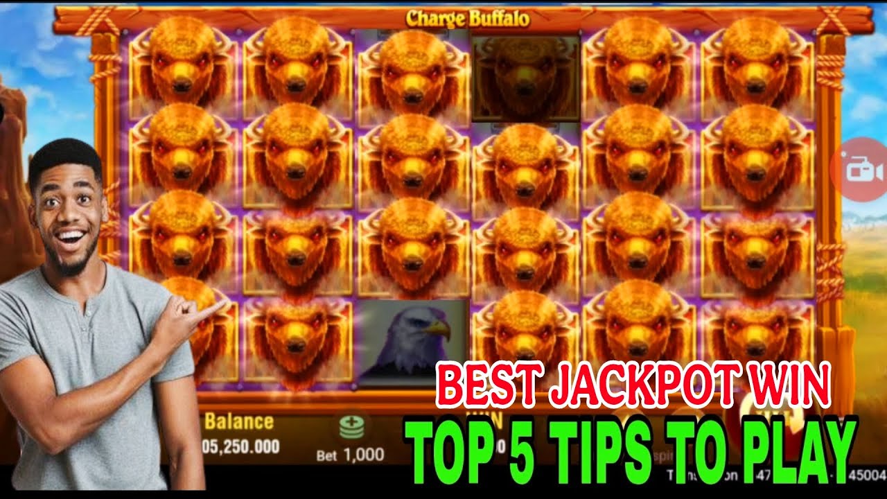 Best Jackpot Win in Charge Buffalo || jili Best Slot  Charge buffalo || Top 5 Jackpot Tips To Play