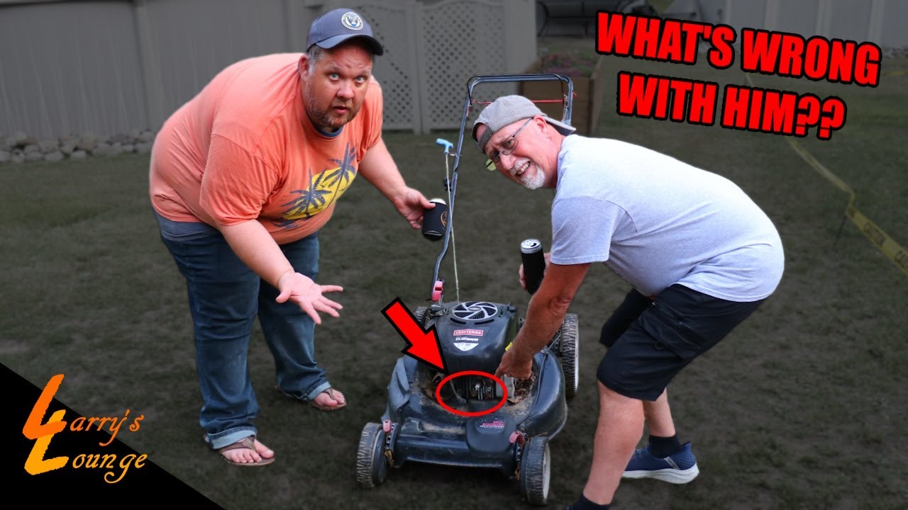 Two Idiots Try to Fix a Lawn Mower!