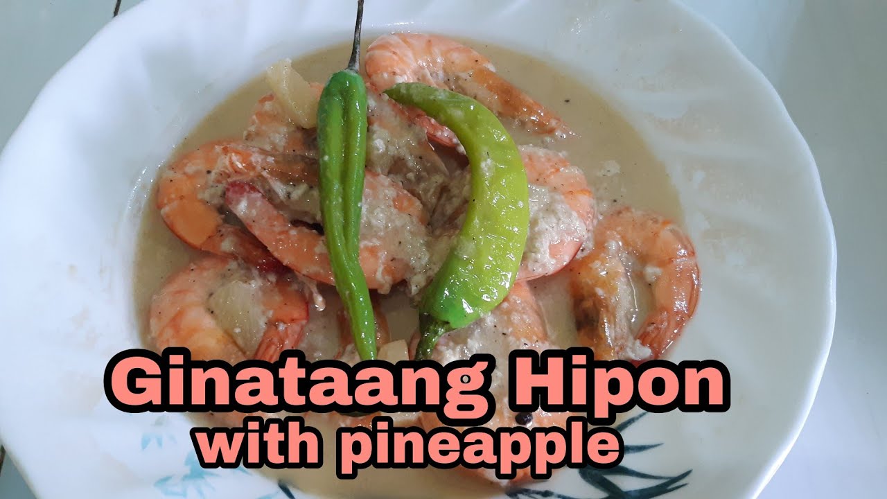 Ginataang Hipon with Pineapple || Shrimp with Coconut Milk|Easy Recipe| Cooking Tips|Miles Cuisine