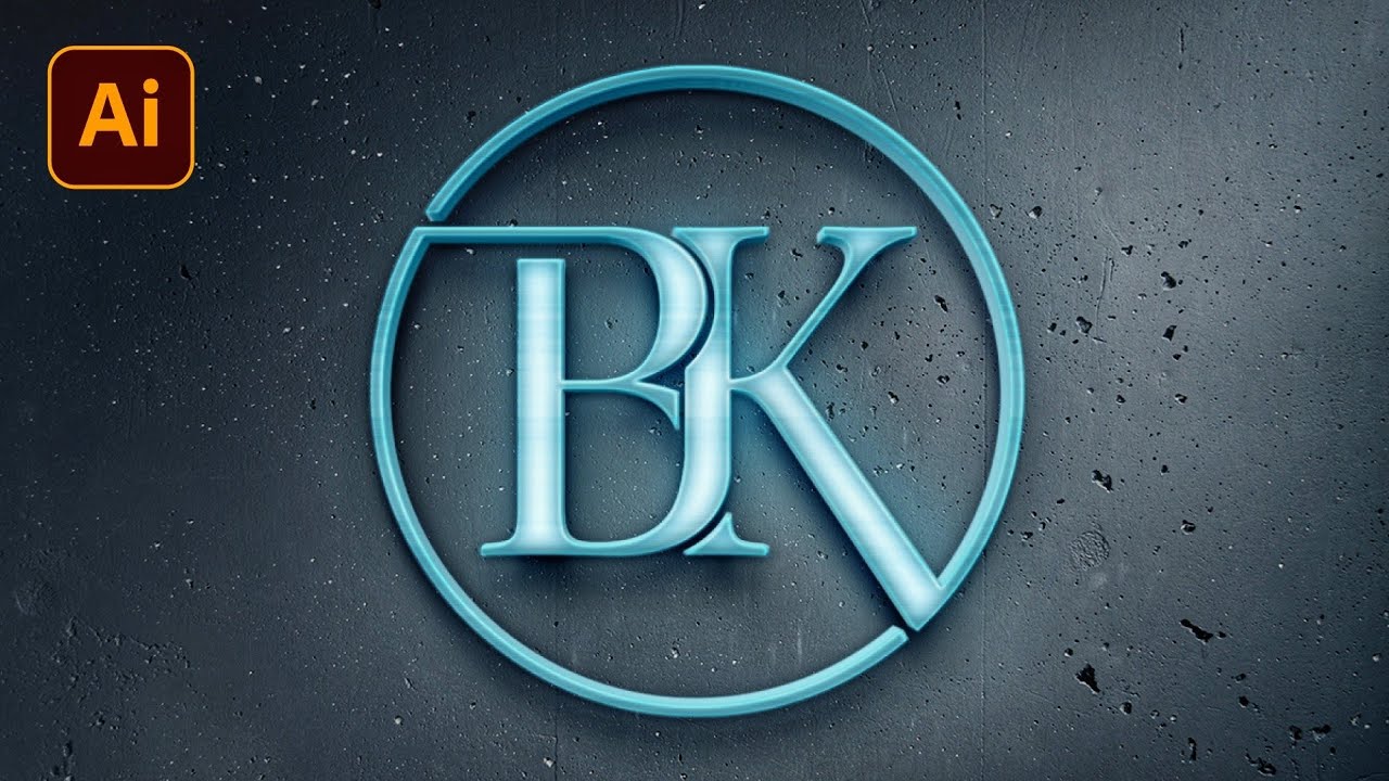 Logo Design : Circle Letter Logo Design Illustrator | Adobe Illustrator Tutorial