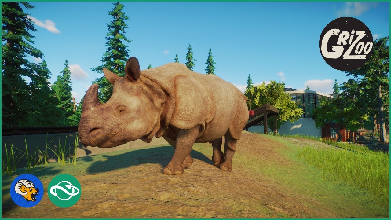 Building a Rhino Habitat | Planet Zoo Franchise Mode | Speed Build