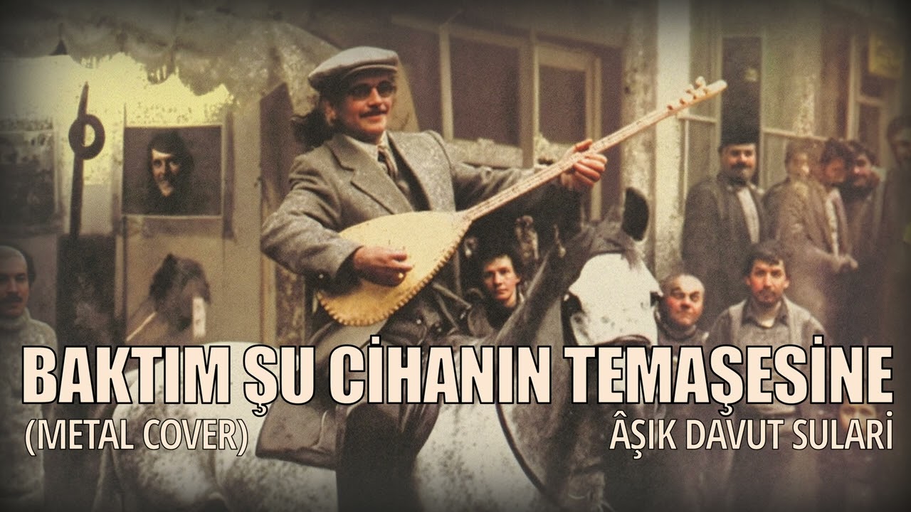 Âşık Davut Sulari- Baktım Şu Cihanın Temaşesine | Metal Cover | Anatolian Folk | AI Music