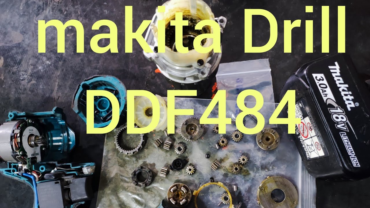Set up DDF458 cordless drill, drushlss, 54nm ,short power