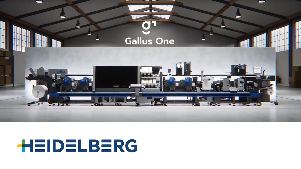 Compose your Print Master­piece with the digital inkjet label press | Gallus One