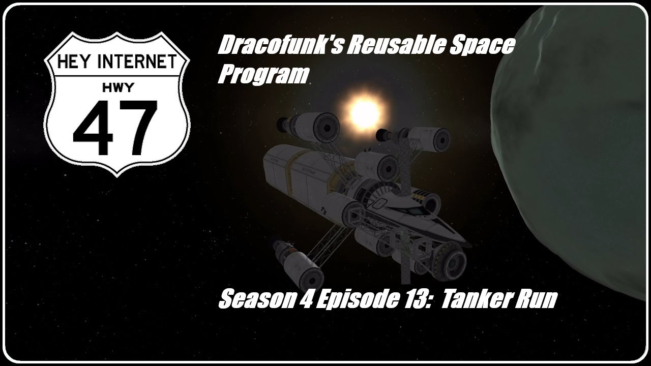 Kerbal Space Program, Dracofunk's Reusable Space Program Season 4 Episode 13