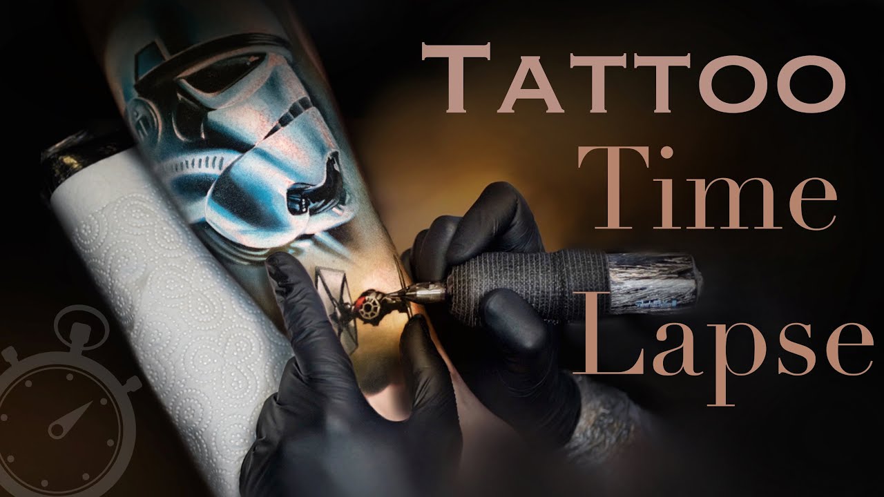 Tattoo time lapse - Stormtrooper