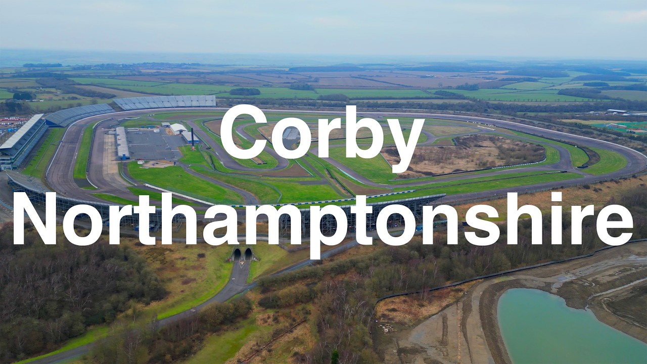 Corby Northamptonshire By Drone 4K