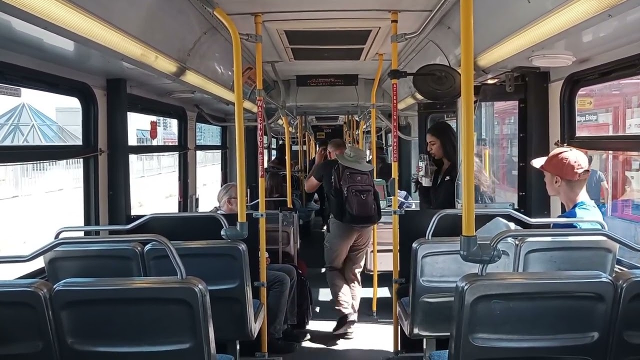 A ride on OC Transpo 2008 New Flyer D60LF #6394 | 97 Hurdman 8/15/2022
