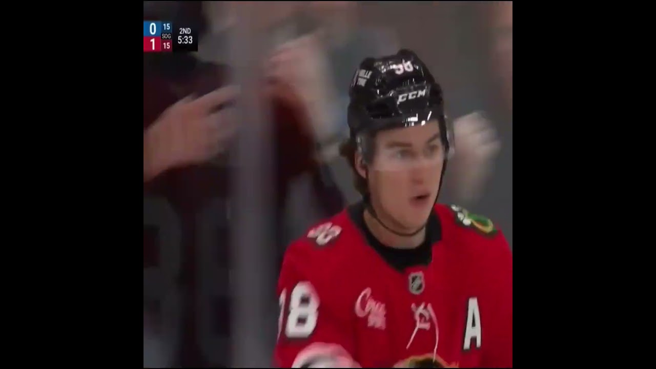 BURAKOVSKY SPEEDS IN AND FINDS BEDARD FOR HIS 19TH GOAL OF THE YEAR 🔥